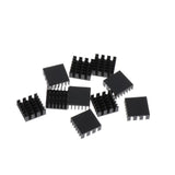 Max 10 Aluminum Radiators Heat Sinks 14x14x6mm + 5g Thermal Conductive Glue