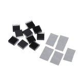 Max 10 Pieces Aluminum Radiator Heatsink Heat Sink Pad Replacement 14x14x6mm