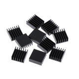 Max 10 Pieces Aluminum Radiator Heatsink Heat Sink Pad Replacement 14x14x6mm