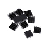 Max 10 Pieces Aluminum Radiator Heatsink Heat Sink Pad Replacement 14x14x6mm