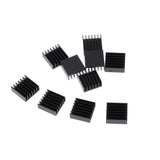 Max 10 Pieces Aluminum Radiator Heatsink Heat Sink Pad Replacement 14x14x6mm