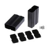 Max 2 sets of Rail Controller Aluminum Shell 53x25x80mm PCB Enclosure Case