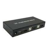 Max 2 Ports USB HDMI KVM Switch Box 4K HD VGA to USB KVM Splitter