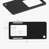 Max Maxb Aluminum Alloy Mount Plate Adapter for GoPro hero7/6/5 Xiaoyi Black