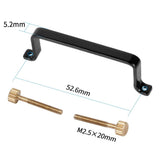 Max Maxb Aluminum Alloy Mount Plate Adapter for GoPro hero7/6/5 Xiaoyi Black