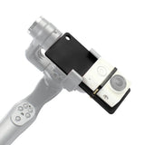 Max Maxb Aluminum Alloy Mount Plate Adapter for GoPro hero7/6/5 Xiaoyi Black