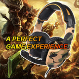 Max 3.5mm Gaming Headsets with Microphone Anti-Noise for PS4 Laptop Camouflage