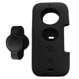 Max Soft Silicone Sports Camera Protective Case Cover for Insta360 One X Black