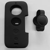 Max Soft Silicone Sports Camera Protective Case Cover for Insta360 One X Black