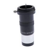 Max 3X Barlow Lens T-adapter 1.25"/31.75mm Economy for Telescope Eyepieces