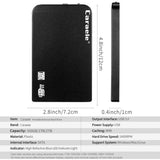 Maxbell USB3.0 2.5" SATA External Hard Drive Mobile Disk HD Enclosure Black 80GB