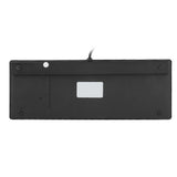 Max Touch-Pad Ultra-thin Wired USB Computer Keyboard with HUB Port