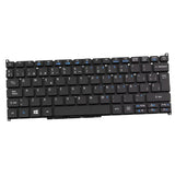 Max Spanish Layout Keyboard Replacement Parts for ACER Aspire ES1-132 PC Black