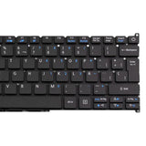 Max Spanish Layout Keyboard Replacement Parts for ACER Aspire ES1-132 PC Black