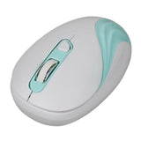 Max Laptop Wireless Mouse with USB Receiver Fast Scroll Mobile Mouse, Sky Blue