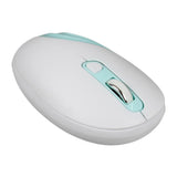 Max Laptop Wireless Mouse with USB Receiver Fast Scroll Mobile Mouse, Sky Blue