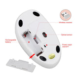 Max Laptop Wireless Mouse with USB Receiver Fast Scroll Mobile Mouse, Sky Blue