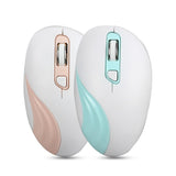 Max Laptop Wireless Mouse with USB Receiver Fast Scroll Mobile Mouse, Sky Blue