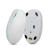 Max Laptop Wireless Mouse with USB Receiver Fast Scroll Mobile Mouse, Sky Blue