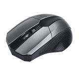 Max 2.4 G High Precision Wireless Optical Mouse Receiver Win/Mac/Android Gray