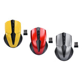 Max 2.4 G High Precision Wireless Optical Mouse Receiver Win/Mac/Android Gray