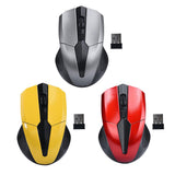 Max 2.4 G High Precision Wireless Optical Mouse Receiver Win/Mac/Android Gray