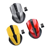 Max 2.4 G High Precision Wireless Optical Mouse Receiver Win/Mac/Android Gray