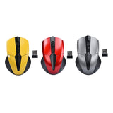 Max 2.4 G High Precision Wireless Optical Mouse Receiver Win/Mac/Android Gray