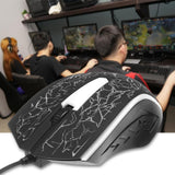 Max 4000DPI LED Optical USB Wired Gaming Mouse 3 Buttons Gamer Computer Mice
