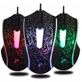 Max 4000DPI LED Optical USB Wired Gaming Mouse 3 Buttons Gamer Computer Mice