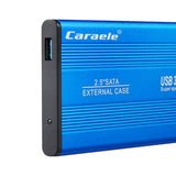 Maxbell Blue Alloy External Hard Drive Disk Storage Devices 2.5'' USB 3.0 500GB