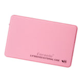 Maxbell USB3.0 2.5" SATA External Hard Drive Mobile Disk HD Enclosure,Pink 1T