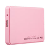Maxbell USB3.0 2.5" SATA External Hard Drive Mobile Disk HD Enclosure,Pink 2T