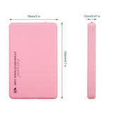 Maxbell USB3.0 2.5" SATA External Hard Drive Mobile Disk HD Enclosure,Pink 2T