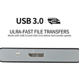 Maxbell USB3.0 2.5" SATA External Hard Drive Mobile Disk HD Enclosure,Black 1T