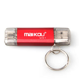Max 2 in 1 USB 3.0+ Type C OTG Flash Drive Memory Stick U Disk High Speed 32GB