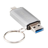 Max 2 in 1 USB 3.0+ Type C OTG Flash Drive Memory Stick U Disk 256GB Storage red 8GB