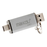 Max 2 in 1 USB 3.0+ Type C OTG Flash Drive Memory Stick U Disk 256GB Storage red 8GB