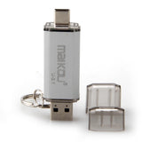 Max 2 in 1 USB 3.0+ Type C OTG Flash Drive Memory Stick U Disk 256GB Storage red 8GB