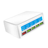 Maxbell Smart 5-Port USB Phone Fast Charging Power Socket Adapter w/ UK Plug