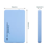 Maxbell USB3.0 2.5" SSD/HDD External Mobile Hard Disk Storage Drive Blue 480GB