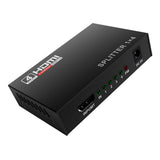 Maxbell HDMI Splitter Box Full HD 1080p Video 1 Port to 4 Port Split Out V1.4 Power