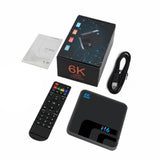 Maxbell H6 Android Smart TV box 4+32G Streaming, App, Smart Television Box UK
