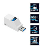Max 3Ports USB 3.0 USB 2.0 HUB Adapter USB Hub Splitter for Air Pro Laptop