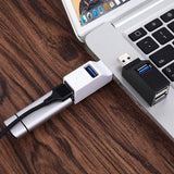 Max 3Ports USB 3.0 USB 2.0 HUB Adapter USB Hub Splitter for Air Pro Laptop