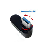 Max 3Ports USB 3.0 USB 2.0 HUB USB Hub Splitter for Air Pro Laptop PC Black