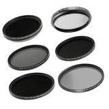 Max 49-82mm ND2-ND400 Fader Variable Adjustable ND Neutral Density Filter 49mm