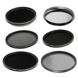 Max 49-82mm ND2-ND400 Fader Variable Adjustable ND Neutral Density Filter 49mm