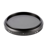Max 49-82mm ND2-ND400 Fader Variable Adjustable ND Neutral Density Filter 49mm