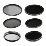 Max 49-82mm ND2-ND400 Fader Variable Adjustable ND Neutral Density Filter 49mm